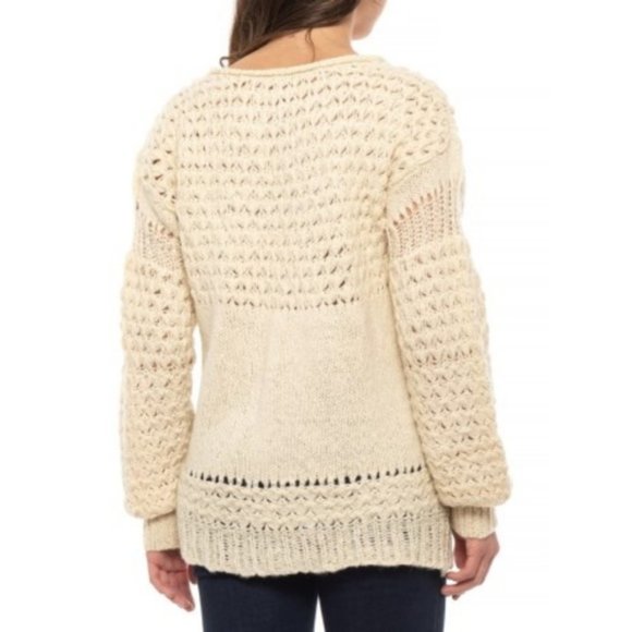 Free People Crashing Waves Oversized Pullover. - Picture 2 of 5